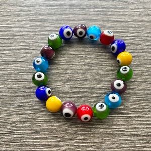 Evil eye bracelet. One size